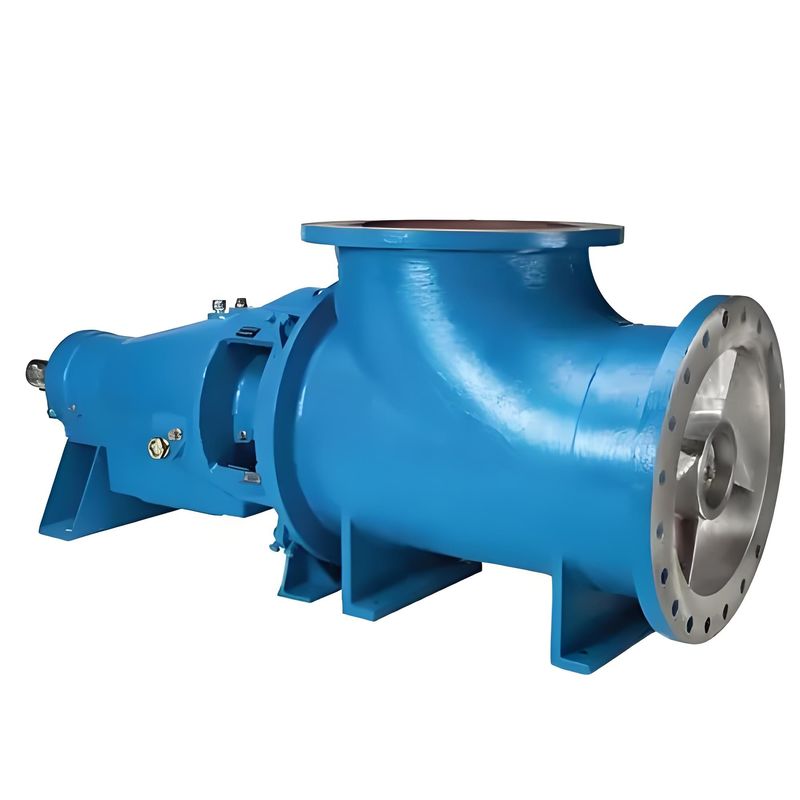 Pompa di flusso assiale resistente alla corrosione acciaio duplex 2205 per la produzione di sale sotto vuoto