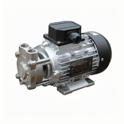 Pompa di distribuzione magnetica di acidi e alcali forti PTFE CQB-F rivestita in acciaio